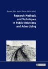 Image for Research Methods and Techniques in Public Relations and Advertising