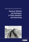 Image for Research methods and techniques in public relations and advertising