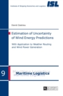 Image for Estimation of uncertainty of wind energy predictions  : with application to weather routing and wind power generation