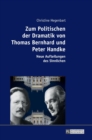 Image for Zum Politischen der Dramatik von Thomas Bernhard und Peter Handke : Neue Aufteilungen des Sinnlichen