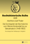 Image for Die Domkapitel der Reichskirche vom Wiener Konkordat bis zur Saekularisation (1448-1803): Grundzuege ihrer Verfassung im Vergleich
