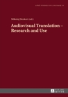 Image for Audiovisual Translation - Research and Use