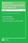 Image for Nachhaltigkeit Und Germanistik. Fokus, Kontrast Und Konzept