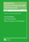 Image for Nachhaltigkeit und Germanistik. Fokus, Kontrast und Konzept