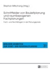 Image for Schnittfelder von Bauleitplanung und raumbezogenen Fachplanungen : Fach- und Rechtsfragen in der Planungspraxis