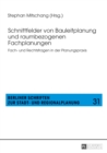 Image for Schnittfelder von Bauleitplanung und raumbezogenen Fachplanungen: Fach- und Rechtsfragen in der Planungspraxis : 31