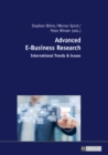 Image for Advanced E-Business Research: International Trends &amp; Issues