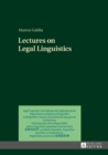 Image for Lectures on Legal Linguistics