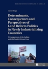 Image for Determinants, Consequences and Perspectives of Land Reform Politics in Newly Industrializing Countries: A Comparison of the Indian and the South African Case : 20