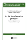 Image for Ist die Transformation gelungen?: Eigentum und Eigentumsordnung im postsozialistischen Europa : 81