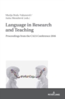 Image for Language in Research and Teaching