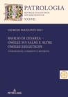 Image for Basilio di Cesarea - Omelie sui Salmi e altre omelie esegetiche: Introduzione, commento e revisione