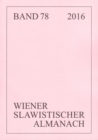 Image for Wiener Slawistischer Almanach Band 78/2016