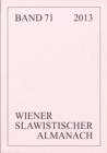 Image for Wiener Slawistischer Almanach Band 71/2013