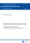 Image for Unternehmenssanktionierung in Europa: Jurisdiktionskonflikte im Kontext transnationaler Verbandsverantwortlichkeit