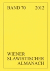 Image for Wiener Slawistischer Almanach Band 70/2012