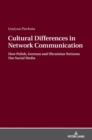 Image for Cultural Differences in Network Communication