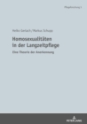 Image for Homosexualitaeten in der Langzeitpflege: Eine Theorie der Anerkennung