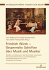 Image for Friedrich Wieck - Gesammelte Schriften ueber Musik und Musiker