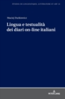Image for Lingua e testualit? dei diari on-line italiani