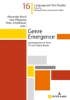 Image for Genre Emergence: Developments in Print, TV and Digital Media