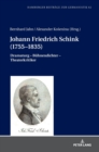 Image for Johann Friedrich Schink (1755-1835) : Dramaturg - Buehnendichter - Theaterkritiker