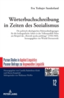 Image for Woerterbuchschreibung in Zeiten des Sozialismus