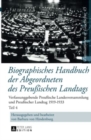 Image for Biographisches Handbuch Der Abgeordneten Des Preußischen Landtags