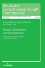Image for Deutsch uebersetzen und dolmetschen : Sprachvergleichende Perspektiven mit Blick auf die Didaktik