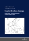 Image for Staatenlexikon Europa: Geographie, Geschichte, Kultur, Politik Und Wirtschaft