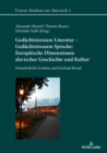 Image for Gedaechtnisraum Literatur – Gedaechtnisraum Sprache: Europaeische Dimensionen slavischer Geschichte und Kultur