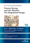 Image for Frances Burney and her readers. The negotiated image.