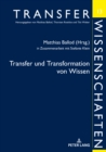 Image for Transfer Und Transformation Von Wissen