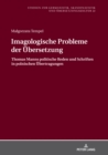 Image for Imagologische Probleme Der Uebersetzung: Thomas Manns Politische Reden Und Schriften in Polnischen Uebertragungen