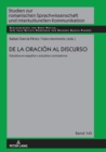 Image for De La Oración Al Discurso: Estudios En Español Y Estudios Contrastivos