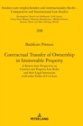 Image for Contractual Transfer of Ownership in Immovable Property