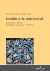 Image for Escribir en la universidad: elaboracion y defensa de trabajos academicos -TFG/TFM-