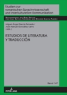 Image for Estudios De Literatura Y Traducción