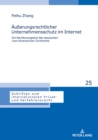 Image for Aeuerungsrechtlicher Unternehmensschutz Im Internet: Ein Rechtsvergleich Des Deutschen Und Chinesischen Zivilrechts