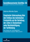 Image for Empirische Untersuchung ueber den Einfluss des technischen Fortschritts auf die Verteilung der Loehne in Deutschland unter Beruecksichtigung der Tarifbindung : Eine Analyse der Lohnungleichheit in Deu