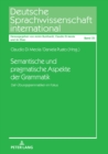 Image for Semantische und pragmatische Aspekte der Grammatik: DaF-Uebungsgrammatiken im Fokus