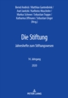 Image for Die Stiftung : Jahreshefte Zum Stiftungswesen - 14. Jahrgang 2020