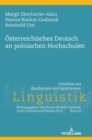 Image for Oesterreichisches Deutsch an polnischen Hochschulen