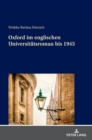 Image for Oxford im englischen Universitaetsroman bis 1945