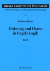 Image for Ordnung Und Chaos in Hegels Logik : Teil 1 Und 2