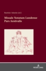 Image for Missale Notatum Lundense Pars Aestivalis