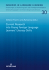 Image for Current research into young foreign language learners&#39; literacy skills