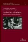 Image for Poesia-Critica-Traducao; Haroldo de Campos e a educacao dos sentidos
