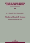 Image for Medieval English syntax  : studies in honor of Michiko Ogura