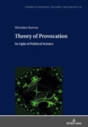 Image for Theory of Provocation